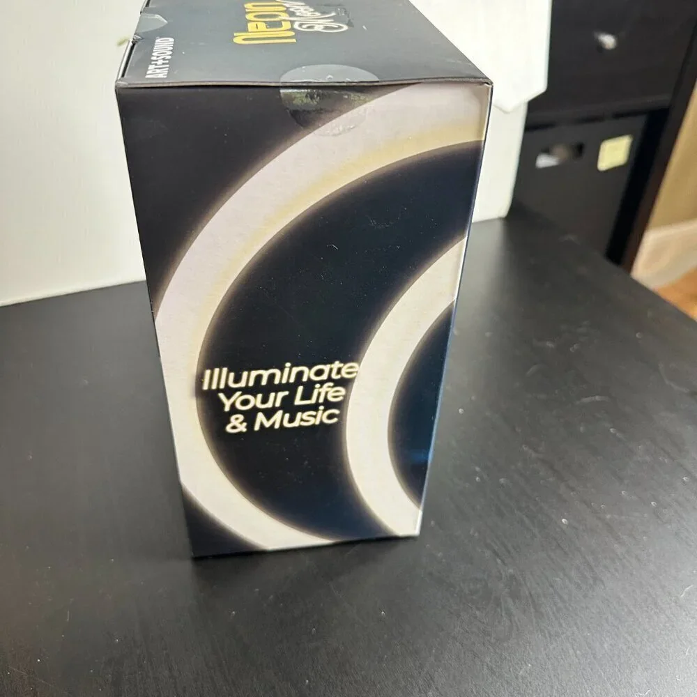 NEON MOON Wireless Bluetooth Speaker Neon Art Crescent Moon New NIB
